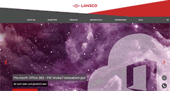 Desktop Screenshot of lansco.de